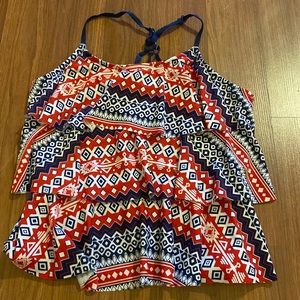 Justice swim tank top